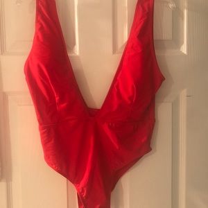 One piece bathing suit